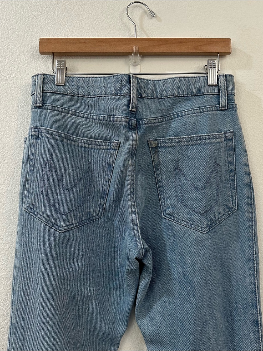 Show Me Your Mumu Woodstock Flare Bell Bottom Jeans Size 28 Echo Wash - Picture 8 of 13